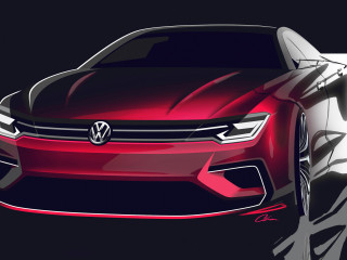 Volkswagen New Midsize Coupe фото